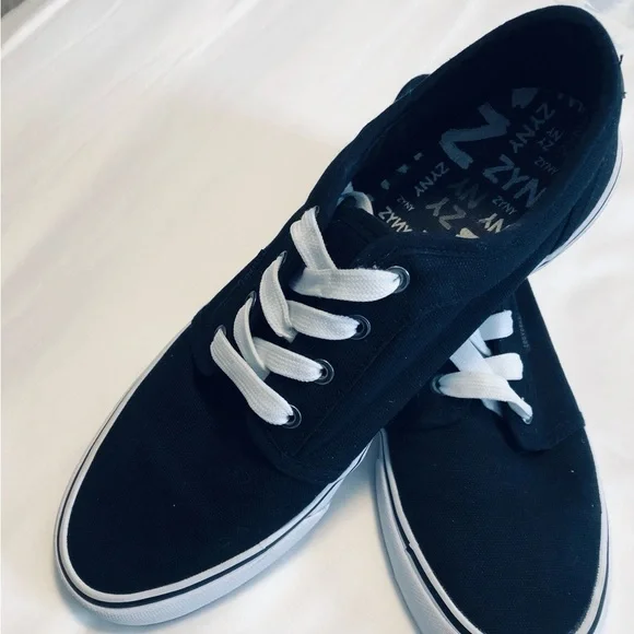 Zoo York Sneaker Mens 12 Black Skateboarder Lace Up Casual Comfort Runner LowTop - Picture 12 of 15